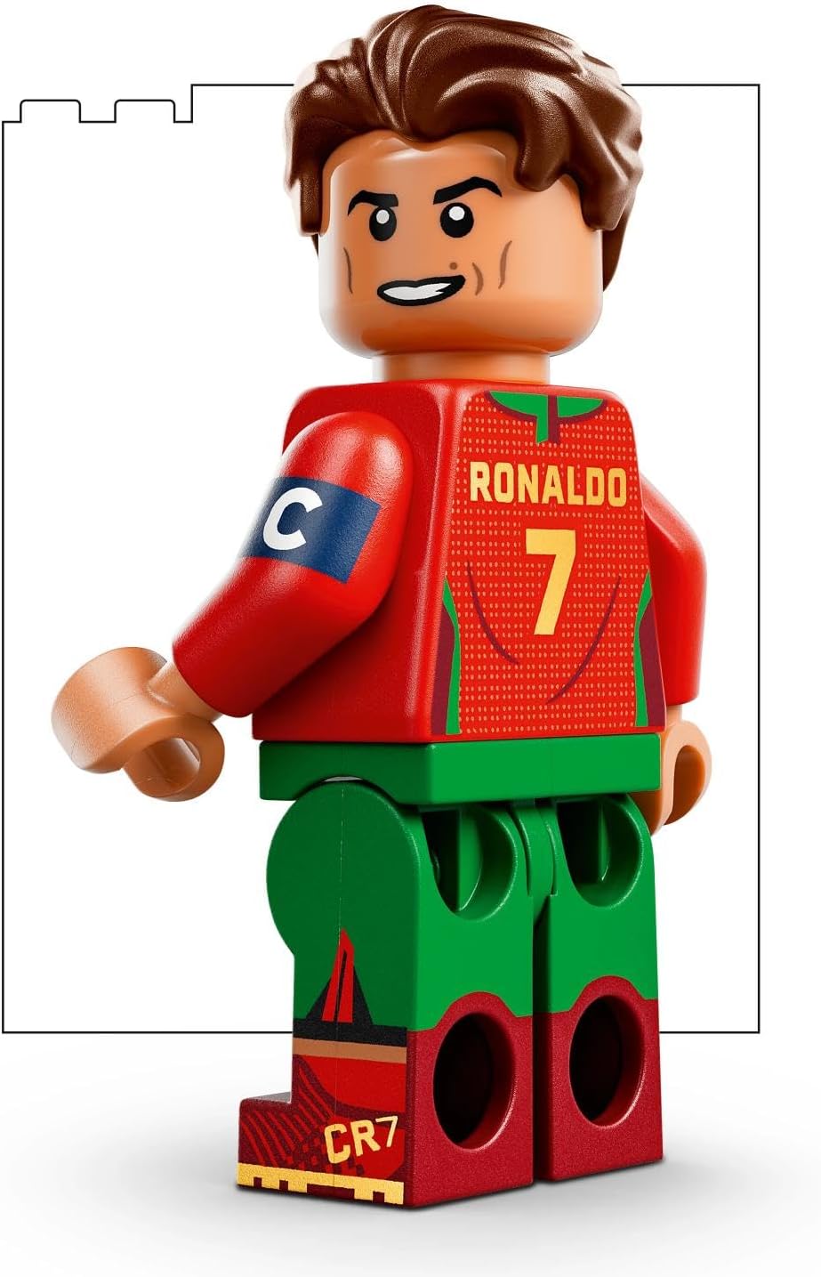 Lego 43012 Edition Cristiano Ronaldo: Goal Moment Toy Birthday Present Blocks Boys Girls Children 10 11 12 Elementary School Soccer Football Sports