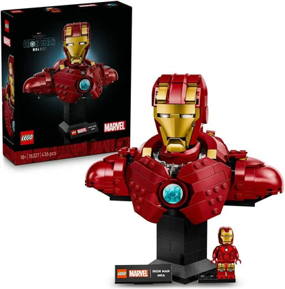 LEGO 76327 Marvel Iron Man MK4 Bust Building Set (436 Pieces) - Jaiman Toys