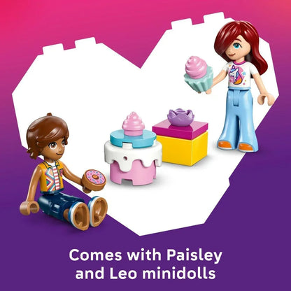 LEGO Friends 42675  Unicorn Cake Delivery Car - Educational Fine Motor Skills Toy w/ 2 Mini Dolls & Birthday Party Accessories - Gift Idea for 4+ Year Old Girls