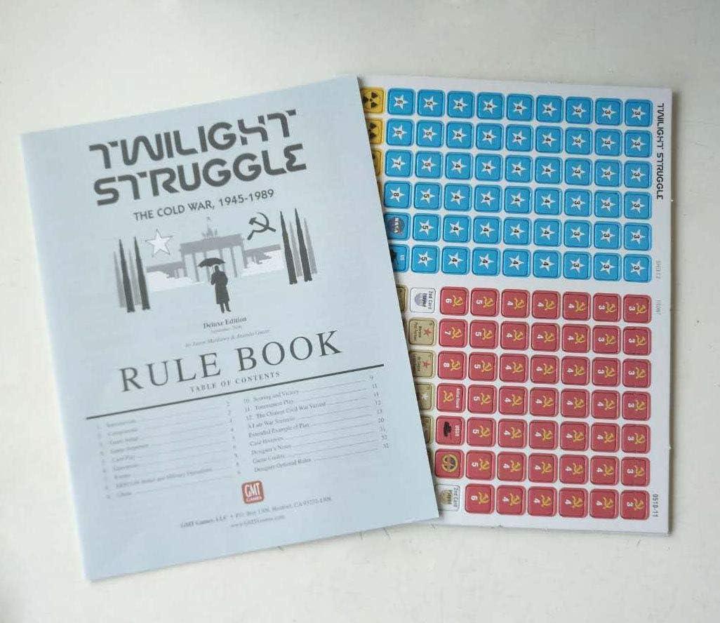 Twilight Struggle The Cold War 1945-1989 Deluxe Edition Board Game - Jaiman Toys