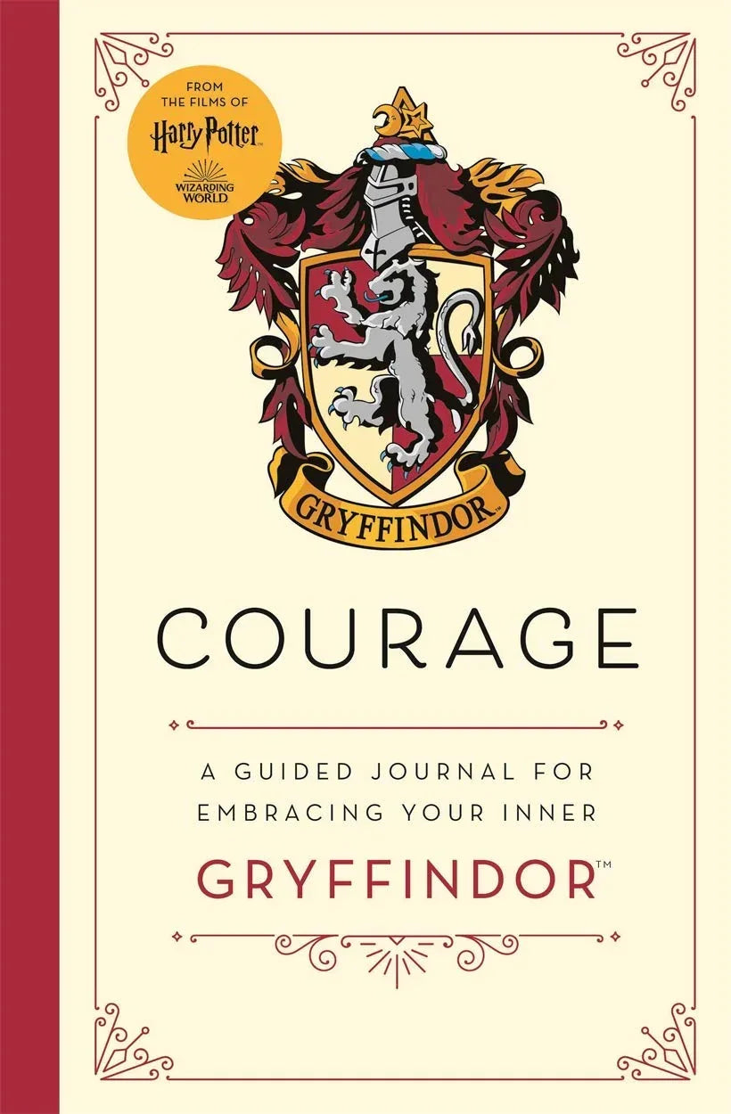 Harry Potter: Courage: A Guided Journal for Embracing Your Inner Gryffindor - Jaiman Toys
