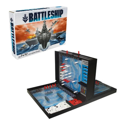 Hasbro Gaming Battleship Board Game, Classic Strategy Board Game for Kids and Adults, Board Game for Boys & Girls Ages 7 and Up, for 2 Players - Jaiman Toys