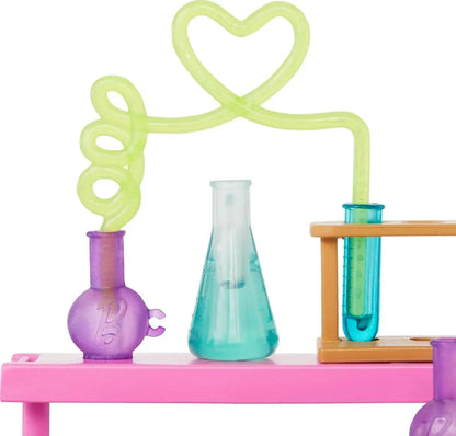 Barbie Science Lab Playset with 2 Dolls, Lab Bench and 10+ Accessories - Jaiman Toys