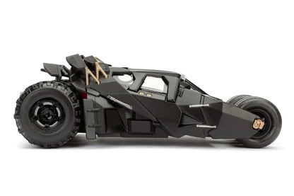 Jada Batman The Dark Knight Batmobile 1:24 Die-Cast Model With Figure – Premium DC Collectible