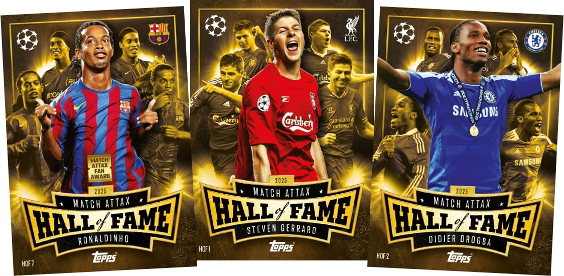 Topps UEFA Champions League Match Attax 2025-26 Trading and Collectible Card Game (Multipack of 12)