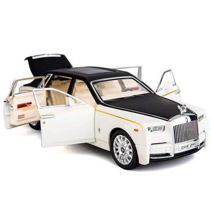 HQT 1:22 Scale Die-Cast Luxury Car Model with Light & Sound – Pull Back Action