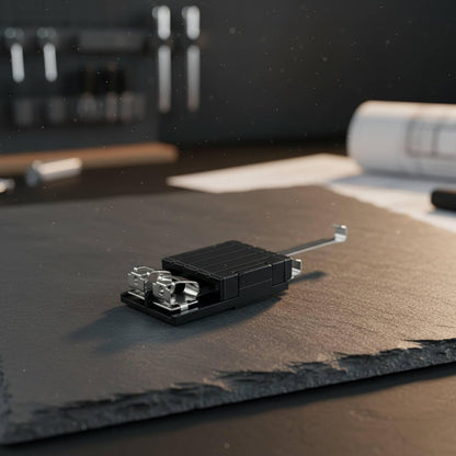 HO Scale Track Power Clip Connector 1:87 Model Railway Power Feed Cable | Easy Install Low Resistance Train Track Connector