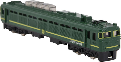 Alloy Electric Toy Train Green | Realistic Metal Locomotive Toy with Display Box