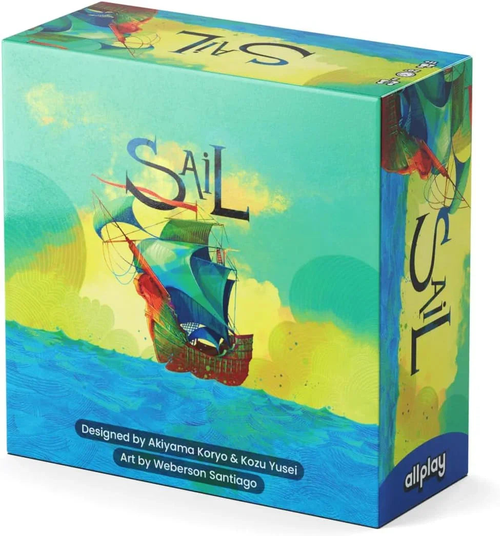 Sail Board Game – 2 Player Co-operative Trick-Taking Strategy Game