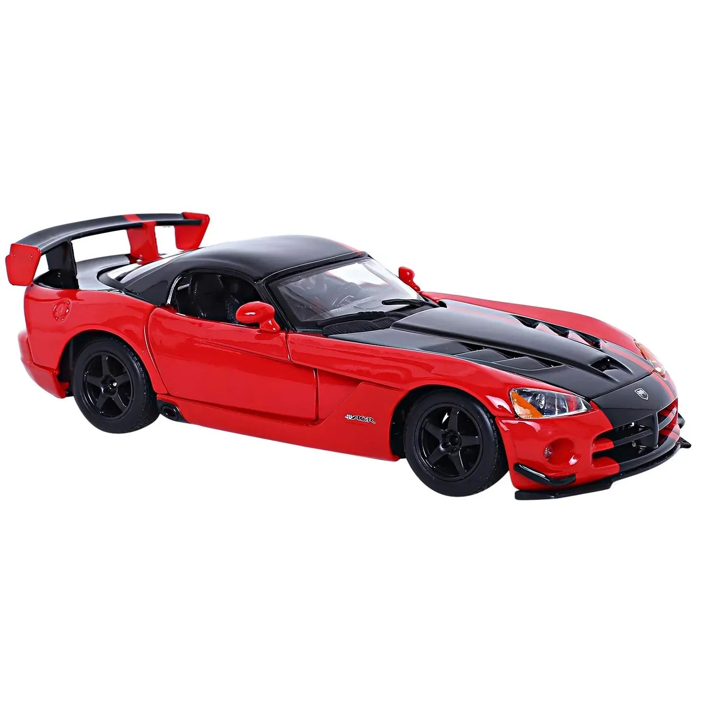 Bburago Die-Cast 1:24 Scale Dodge Viper SRT 10 ACR Car (Red/Black), (18-92114) - Jaiman Toys
