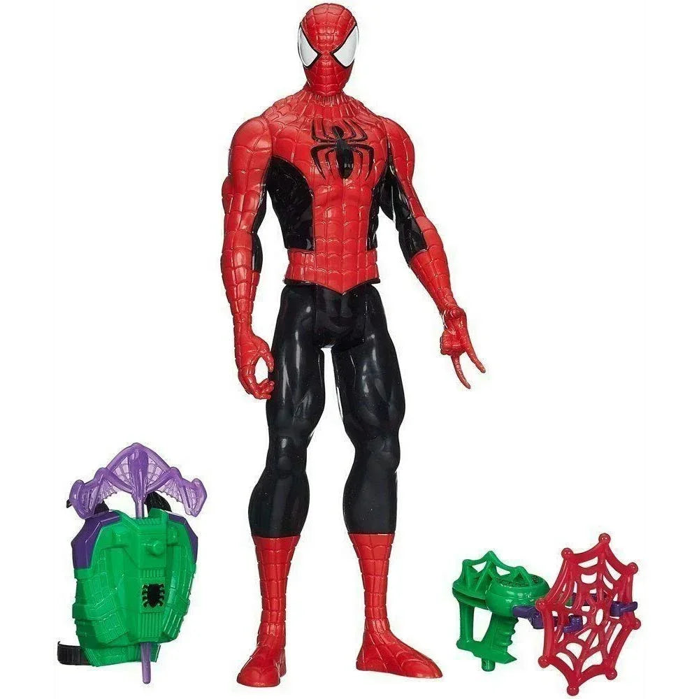 Marvel Ultimate Spider-man Titan Heroes Series Spider-man with Goblin Attack Gear - Jaiman Toys