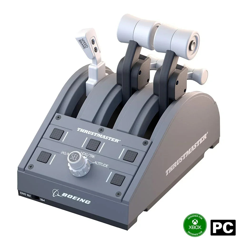 Thrustmaster TCA Quadrant Boeing Edition – Official Boeing Throttle for Flight Sims | PC Compatible - Jaiman Toys