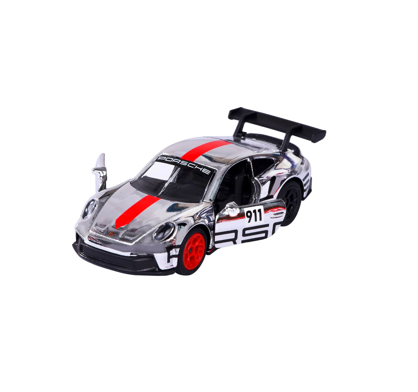 Majorette Porsche 911 GT3 Cup (992) Diecast Car – 1:64 Scale Metal Model with Moving Parts