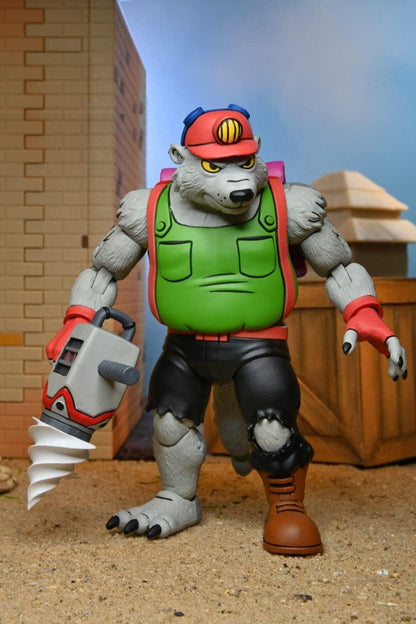 NECA Teenage Mutant Ninja Turtles Cartoon Dirtbag & Groundchuck 2-Pack 7-Inch (18cm) Action Figures - Jaiman Toys