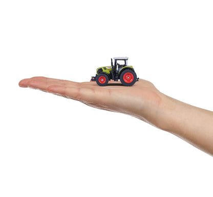 Majorette Farm Vehicle Gift Pack – CLAAS Tractor Toy Set with Trailer & Farm Machines | Die-Cast Vehicles (5 Pieces)