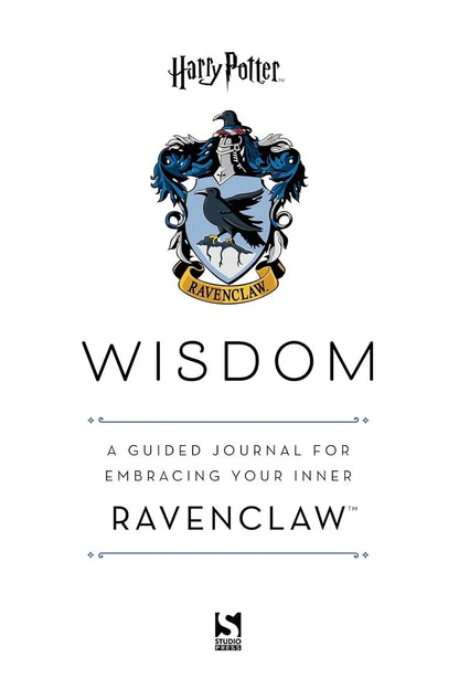 Harry Potter: Wisdom: A Guided Journal for Embracing Your Inner Ravenclaw - Jaiman Toys