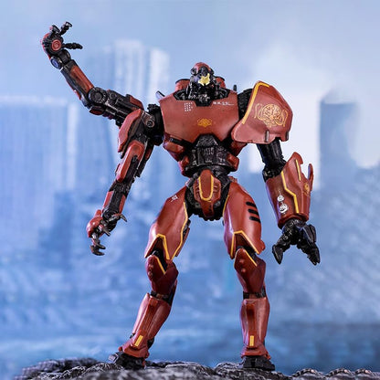 (Damaged Pack) Pacific Rim Crimson Typhoon Jaeger Action Figure 18cm | Articulated Robot Collectible Toy for Kids & Collectors