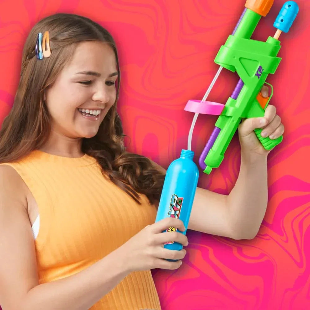 Nerf Super Soaker XP55 Water Blaster, Air Pressurized System, 17.5 Fluid Ounce Tank, Water Toys - Pichkari for Outdoor Water Games, Branded Toy Pichkari for Kids 6+ - Jaiman Toys