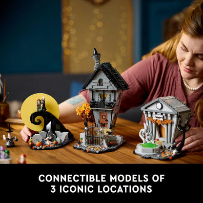 LEGO Ideas 21351 The Nightmare Before Christmas Diorama Kit (2193 Pieces)
