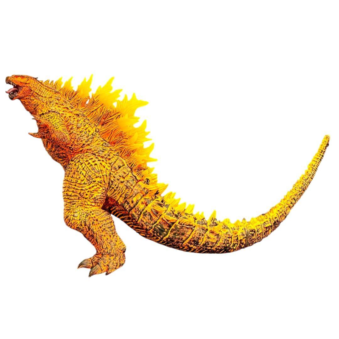 The King of Monsters Godzilla V/s Kong Action Figure Yellow (1/6th Scale Size) - Jaiman Toys