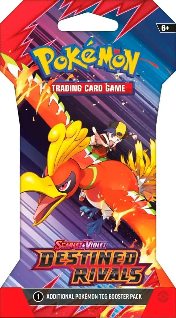 Pokemon Scarlet & Violet Destined Rivals Sleeve Booster- 1 Pack Assorted