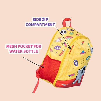 Rabitat School Bags Smash Unisex School Bag | Kids Backpack for Girls, Boys - 4 to 8 Years Age - Jaiman Toys