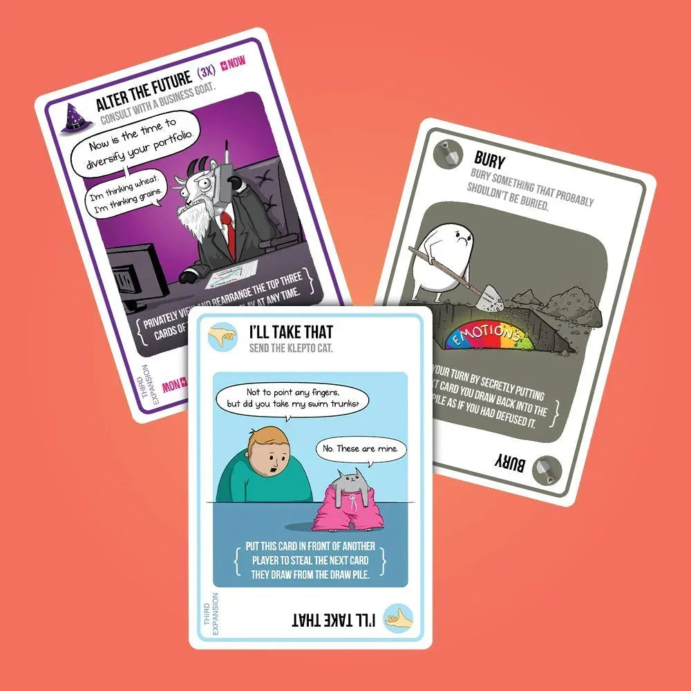 Barking Kittens : Exploding Kittens Expansion Board Game - Jaiman Toys