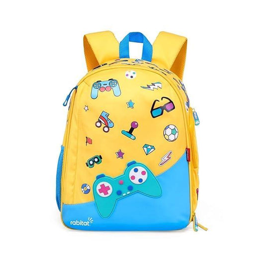 Rabitat School Bags Smash Unisex School Bag – Fun & Durable Backpack for Kids (4-8 Years) - Jaiman Toys