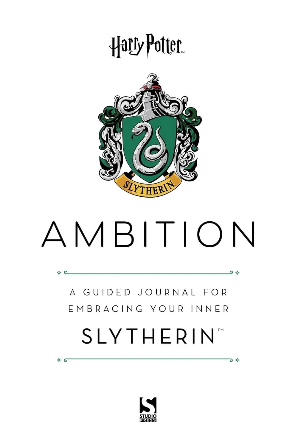 Harry Potter: Ambition: A Guided Journal for Embracing Your Inner Slytherin - Jaiman Toys