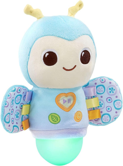 VTech Baby Soothe and Shine Firefly Musical Plush | Soft Comfort Toy with Color-Changing Night Light, Lullabies & Sleep Timer