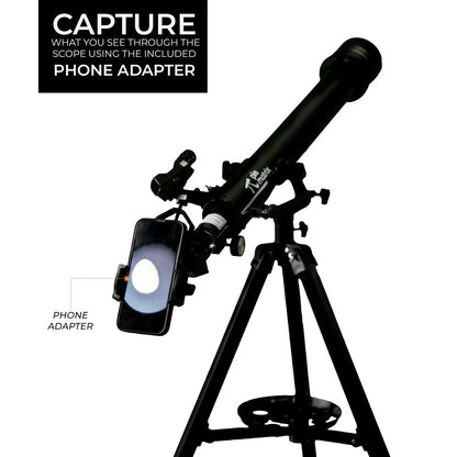 Phoenix 60700 Telescope – 175x Zoom for Stunning Moon & Planet Views - Jaiman Toys