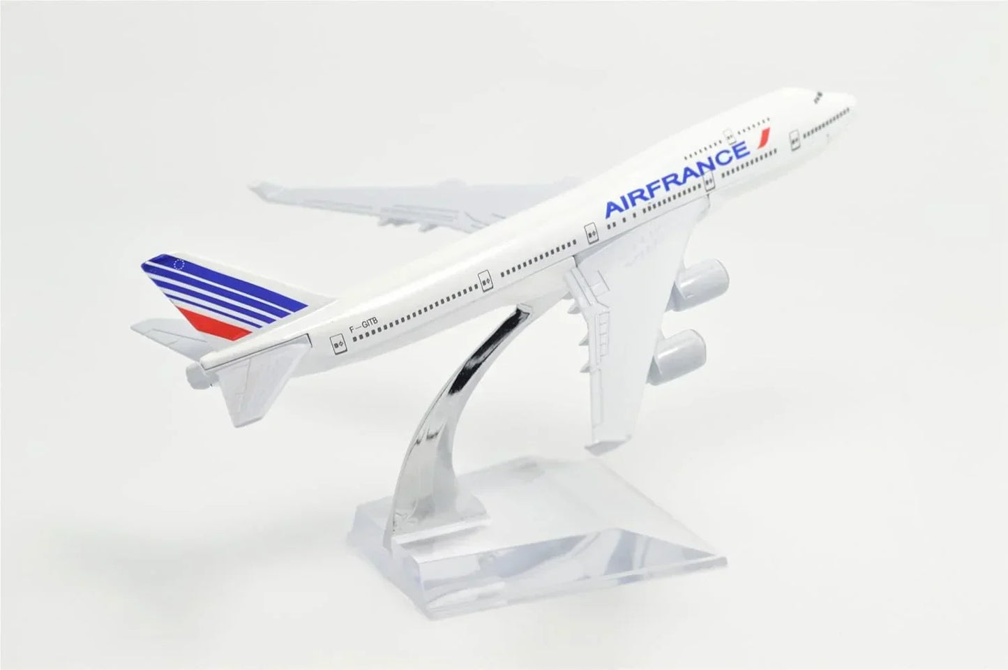 Collectible 1:400 Scale Aircraft Models Airplane - Air France B747-400 (16 cm) - Jaiman Toys