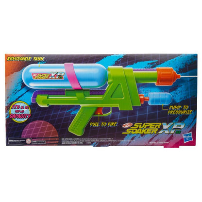 Nerf Super Soaker XP55 Water Blaster, Air Pressurized System, 17.5 Fluid Ounce Tank, Water Toys - Pichkari for Outdoor Water Games, Branded Toy Pichkari for Kids 6+ - Jaiman Toys