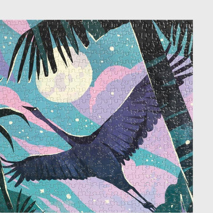 Jigsaw Nation 1000-Piece Jigsaw Puzzle – Mystery Bird Theme by Chaaya Prabhat | Fun & Challenging Puzzle Game for Adults & Kids