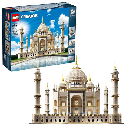 LEGO 10256 Creator Expert Taj Mahal Building Kit&amp;Architecture Model (5923 Pieces),White - Jaiman Toys