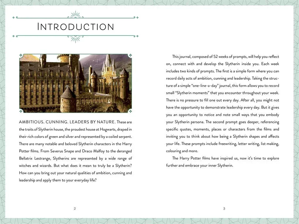 Harry Potter: Ambition: A Guided Journal for Embracing Your Inner Slytherin - Jaiman Toys