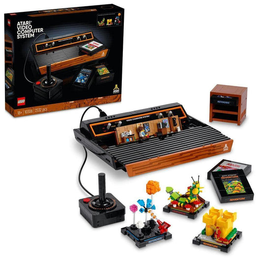 LEGO Icons 10306  Atari Building Set Retro Video Game Console (2532 Pieces)