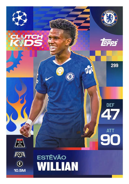 Topps Match Attax EXTRA Mega Tin #3 – UEFA Champions League 2025/26 Trading Card Box