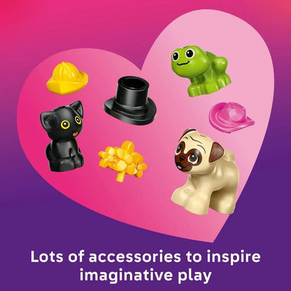 LEGO Friends 42678 Pet Accessories Van - Toy Animal Playset w/ 2 Mini Dolls, Pet Dog, Cat & Frog Figures - Birthday Gift Idea for 6+ Year Old Girls
