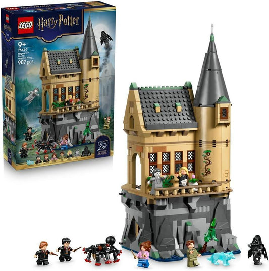 LEGO Harry Potter 76463 Hogwarts Castle: Hospital Wing Toy - DIY Miniature Model Kit with 7 Minifigures incl. Hermione & Ron - Gift Idea for 9+ Year Old Girls, Boys & Fans