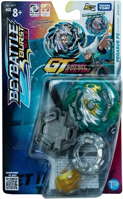 BeyBattle Burst Takara Tomy-BeyBlade- Season 4 Starter Heaven Pegasus P5 - Jaiman Toys