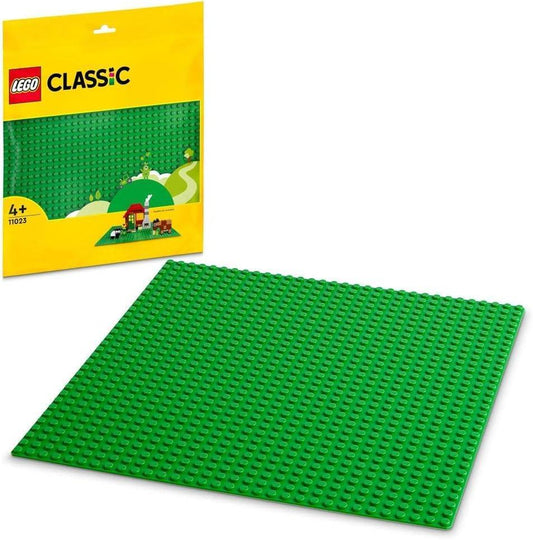 LEGO Classic 11023  Green Baseplate, Square 32x32 Stud Building Grass Base, Build and Display Board Set
