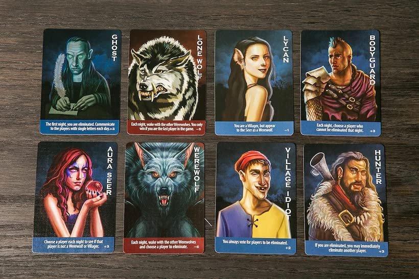 Ultimate WEREWOLF Deluxe Edition - Night Party Card Game (5-75 Players, Age 13+) - Jaiman Toys