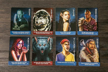 Ultimate WEREWOLF Deluxe Edition - Night Party Card Game (5-75 Players, Age 13+) - Jaiman Toys