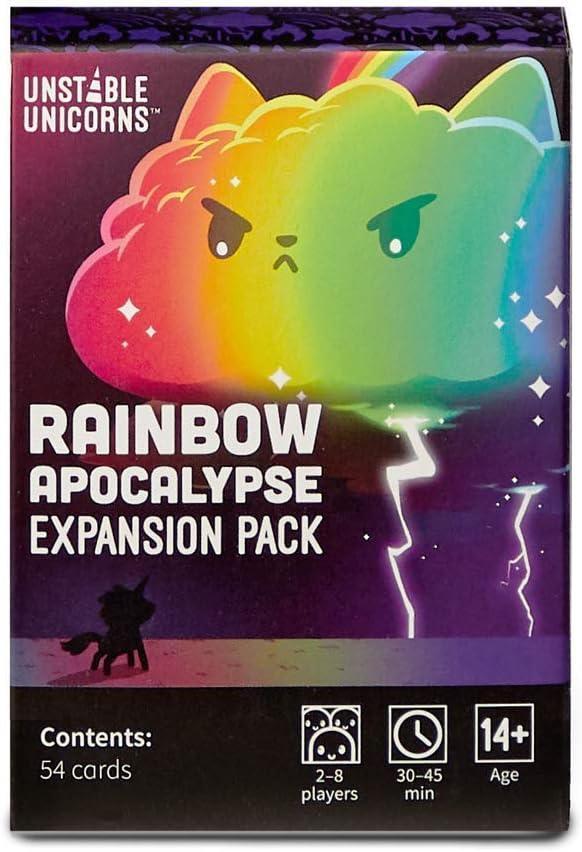 Unstable Unicorns Rainbow Apocalypse Expansion Board Game - Jaiman Toys