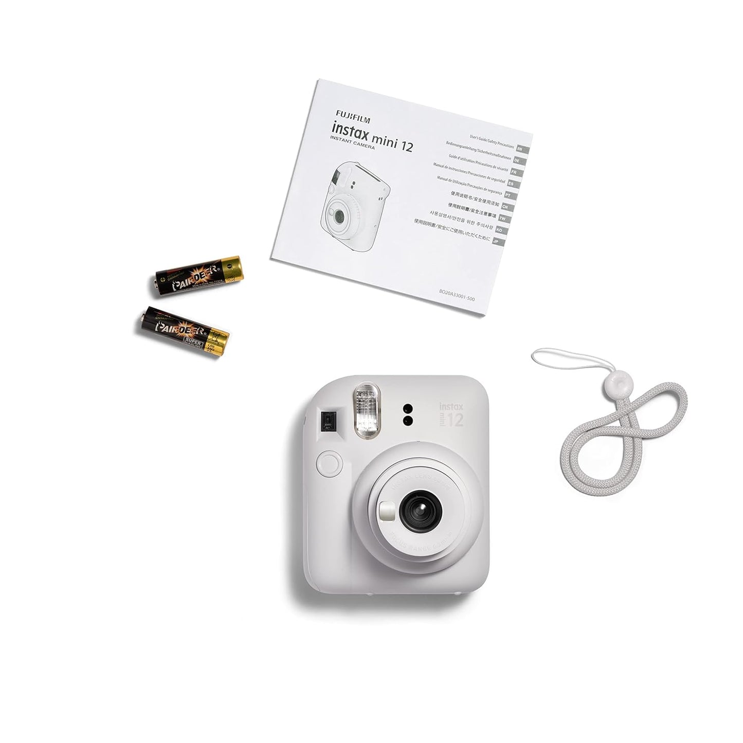 Fujifilm Instax Mini 12 Instant Camera - Clay White