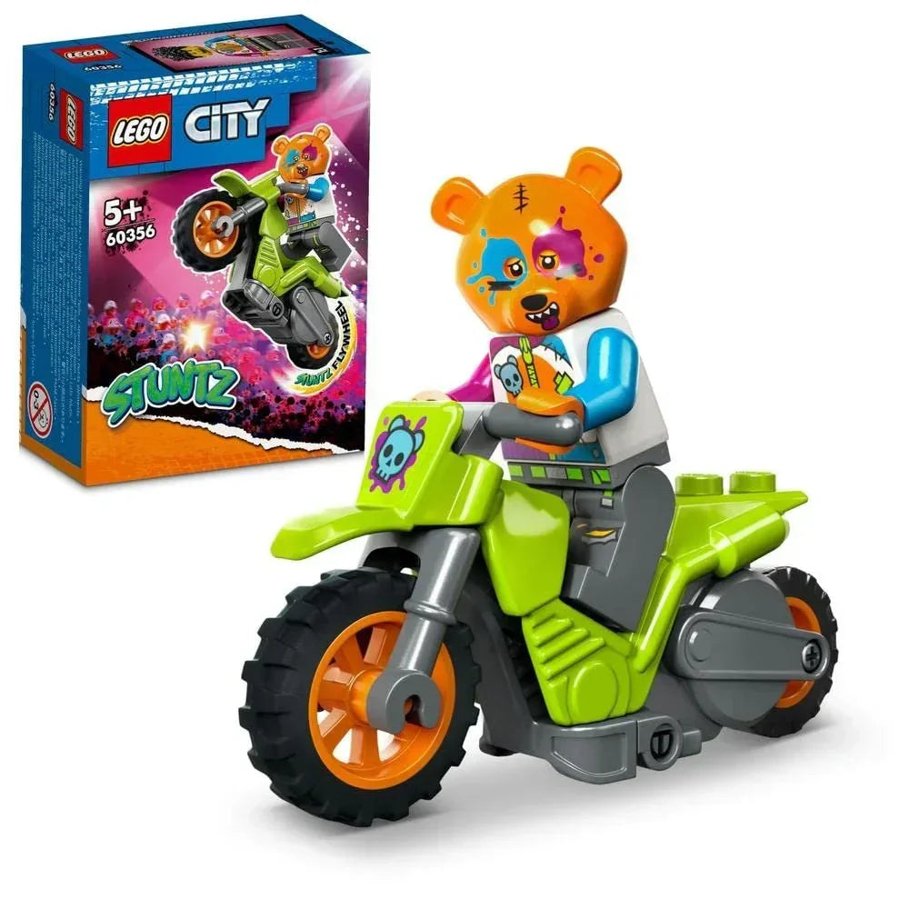 LEGO 60356 Bear Stunt Bike Building Toy Set (10 Pieces) - Jaiman Toys