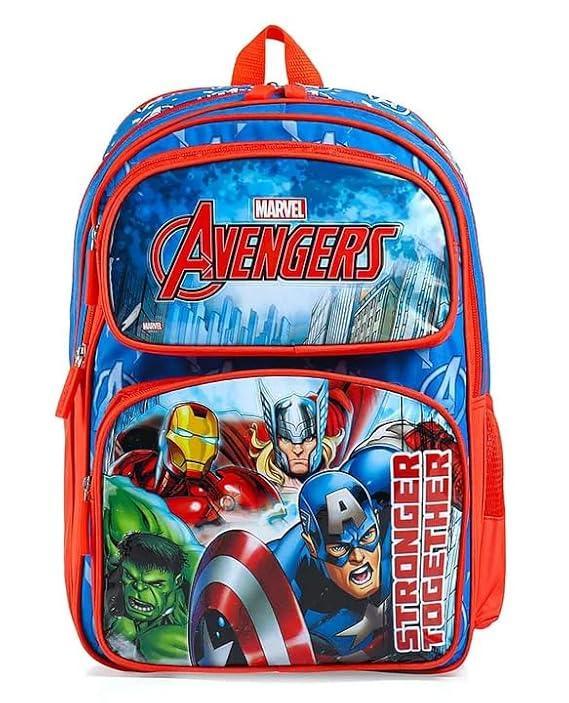 STRIDERS Avengers Power Pack 18Inch School Backpack Bold, Durable, and Ready for Action - Jaiman Toys
