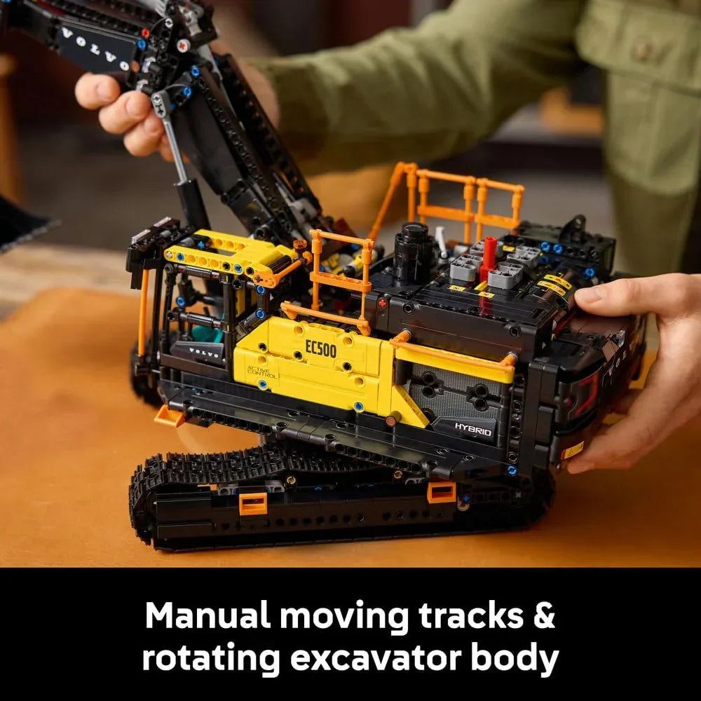 LEGO Technic 42215 Volvo EC500 Hybrid Excavator  2,359-Piece Motorized Display Model for Adults (Ages 18+)
