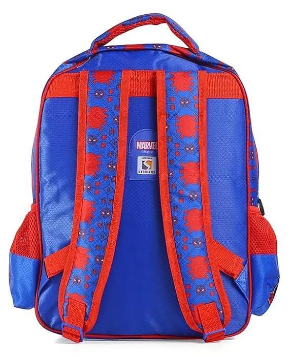 STRIDERS Spider-Man 16-Inch Premium Kids School Bag Lightweight, Trendy Backpack for 3 to 5 Year - Jaiman Toys